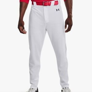 Under armor, men's relaxed fit baseball pants.